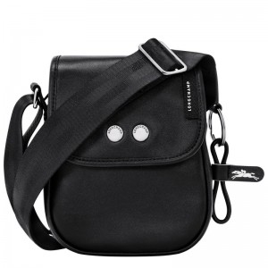 Black Longchamp Très Paris XS Women's Clutch Bag | 2597-ENBCI