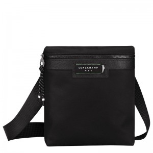 Black Longchamp Le Pliage Energy S Men's Crossbody Bags | 8931-TKZMW