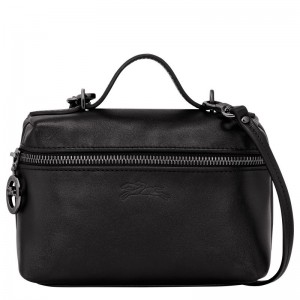 Black Longchamp Le Pliage Xtra XS Women's Crossbody Bags | 4507-ZFIWJ