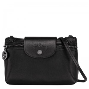 Black Longchamp Le Pliage Xtra XS Women's Crossbody Bags | 1542-TRMAB