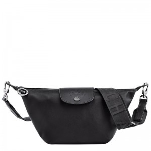 Black Longchamp Le Pliage Xtra XS Women's Crossbody Bags | 5796-SFDAT