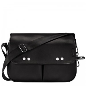 Black Longchamp Très Paris M Women's Crossbody Bags | 1345-JBOLZ