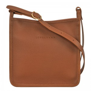 Brown Longchamp Le Foulonné S Women's Crossbody Bags | 0158-LDPKG