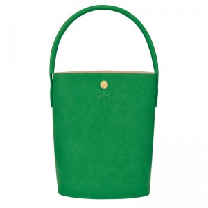 Green Longchamp Épure S Women's Bucket Bags | 0698-DEPHS