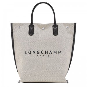 Grey Longchamp Essential M Women's Tote Bags | 5624-BPCSW