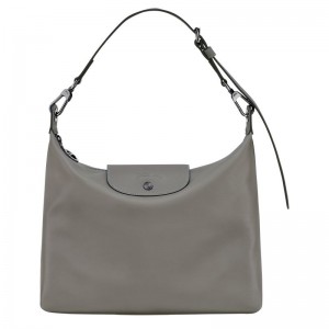 Grey Longchamp Le Pliage Xtra M Women's Hobo Bag | 5238-VSHQP