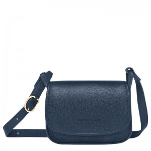 Navy Longchamp Le Foulonné S Women's Crossbody Bags | 6158-BUDRK