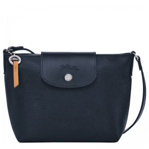 Navy Longchamp Le Pliage City XS Women's Crossbody Bags | 6729-AGVCI