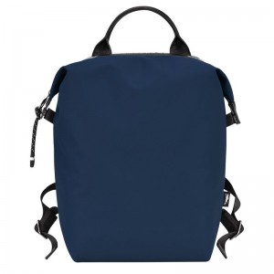 Navy Longchamp Le Pliage Energy L Women's Backpacks | 4531-DEMHO