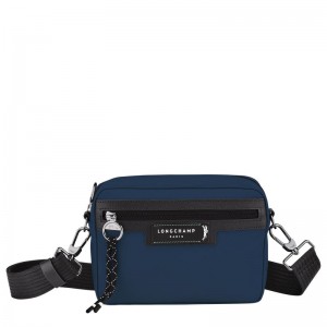 Navy Longchamp Le Pliage Energy S Men's Crossbody Bags | 3945-WBJIF