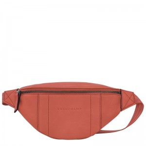 Orange Longchamp 3D S Women's Belt Bags | 1069-AKIYB