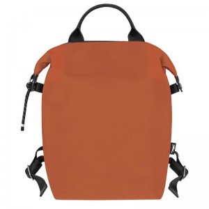 Orange Longchamp Le Pliage Energy L Women's Backpacks | 8046-OKJTC