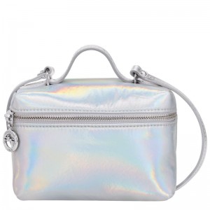 Silver Longchamp Le Pliage Collection XS Women's Crossbody Bags | 0367-AFPSB