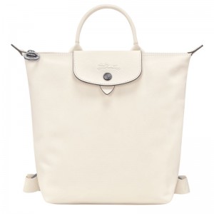 White Longchamp Le Pliage Xtra S Women's Backpacks | 2196-QBEYS