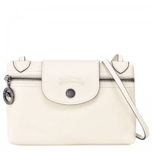 White Longchamp Le Pliage Xtra XS Women's Crossbody Bags | 8092-UPWDZ