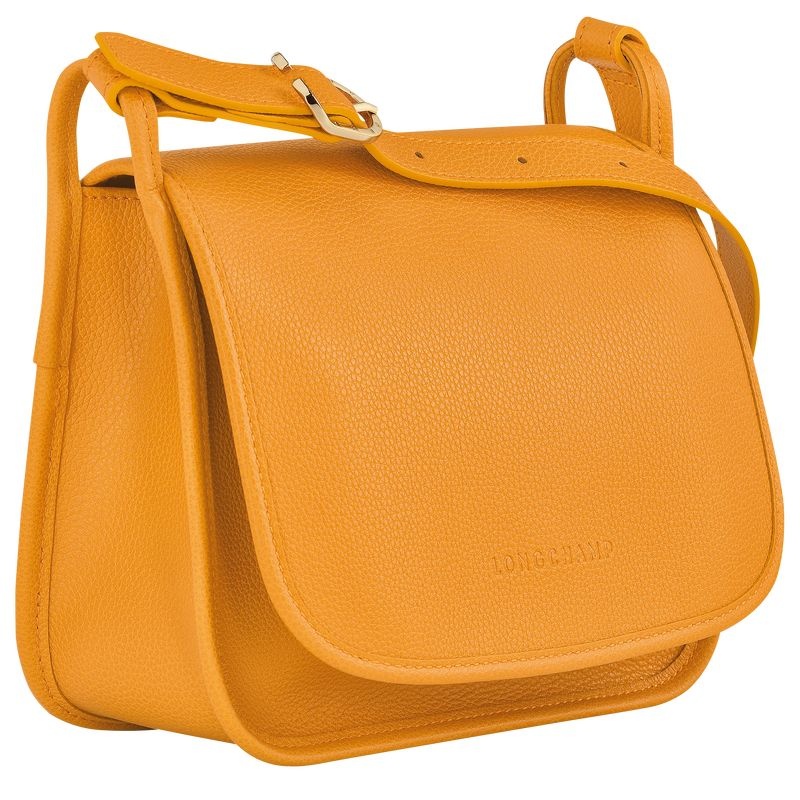 Apricot Longchamp Le Foulonné M Women's Crossbody Bags | 8630-PJLEB