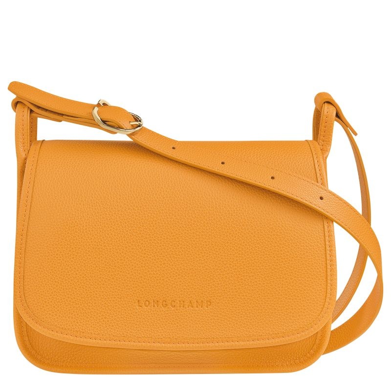 Apricot Longchamp Le Foulonné M Women\'s Crossbody Bags | 8630-PJLEB