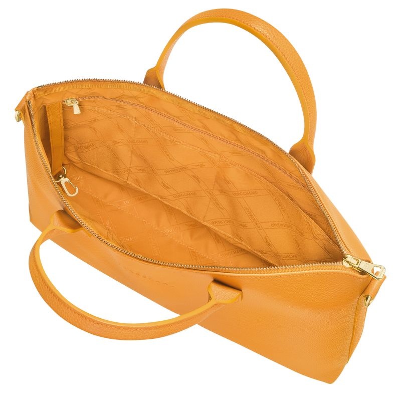 Apricot Longchamp Le Foulonné S Women's Briefcase | 1259-UNBES