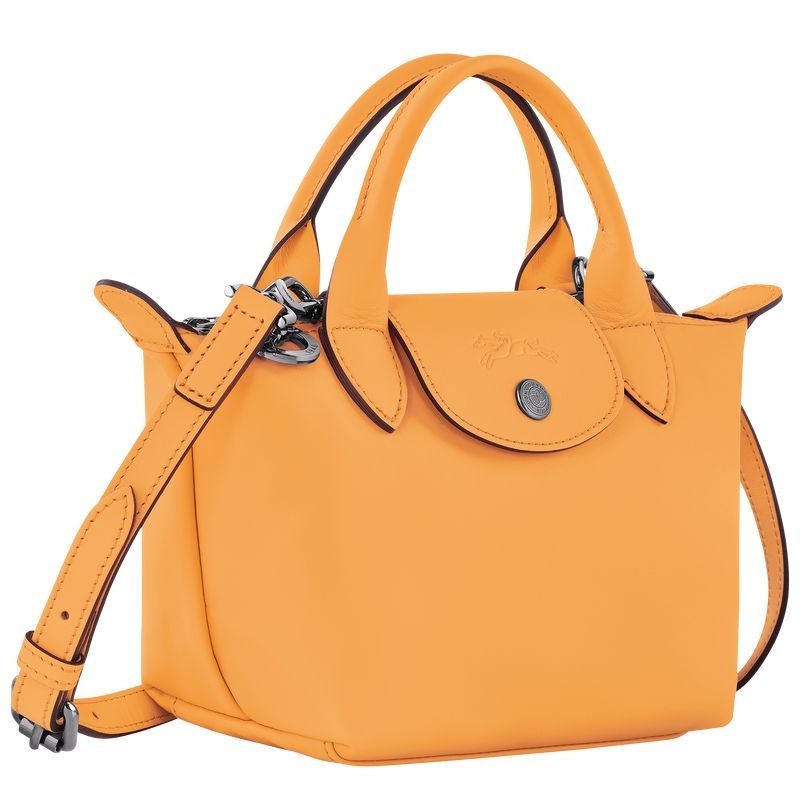 Apricot Longchamp Le Pliage Xtra XS Women's Handbag | 6048-UMGZF