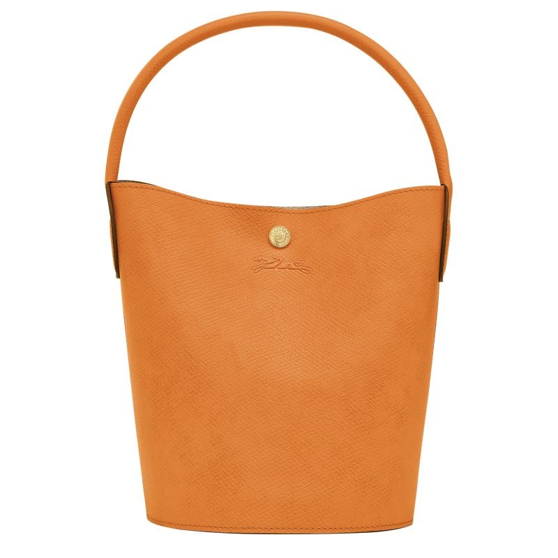 Apricot Longchamp Épure S Women's Bucket Bags | 6092-HPOUT