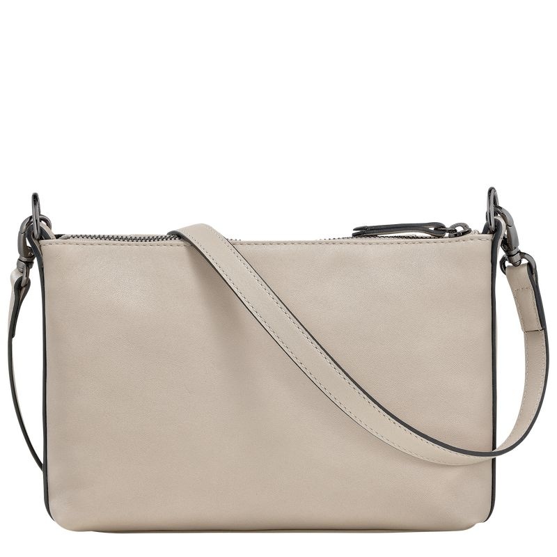 Beige Longchamp 3D S Women's Crossbody Bags | 0912-GXUVS