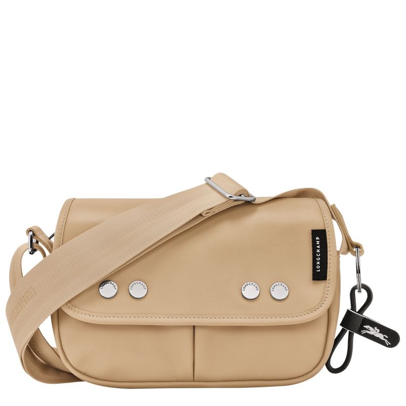 Beige Longchamp Très Paris S Women\'s Crossbody Bags | 6543-AXWVR