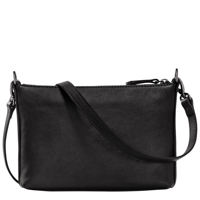 Black Longchamp 3D S Women's Crossbody Bags | 6031-DECST