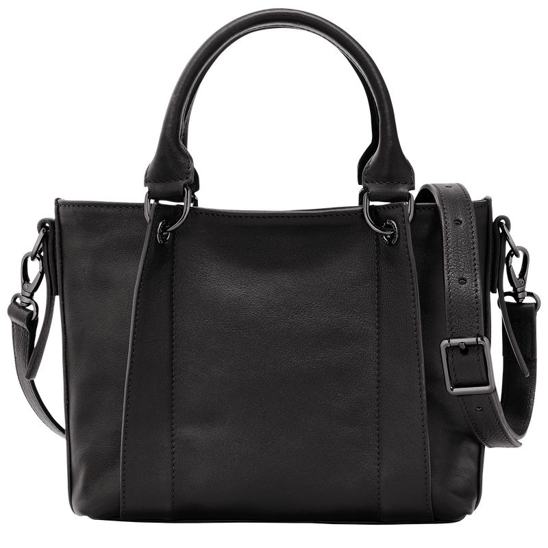 Black Longchamp 3D S Women's Handbag | 1508-ZCEDL