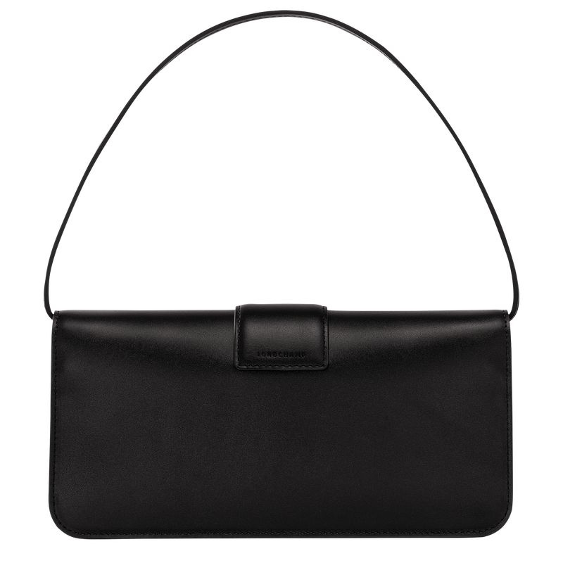 Black Longchamp Box-Trot M Women's Shoulder Bags | 7051-OXYEV