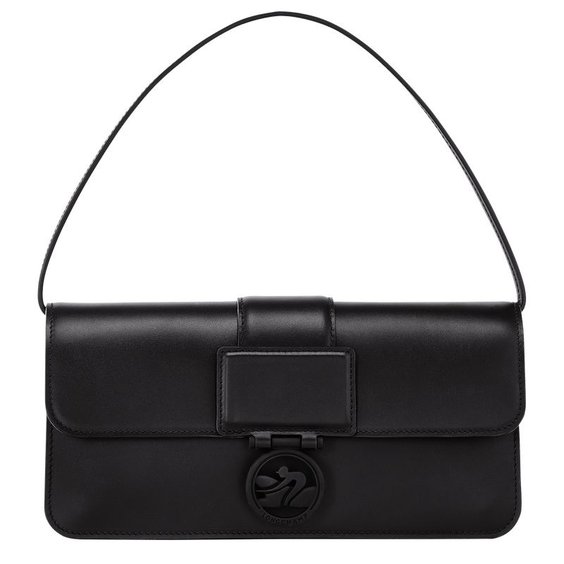 Black Longchamp Box-Trot M Women\'s Shoulder Bags | 7051-OXYEV