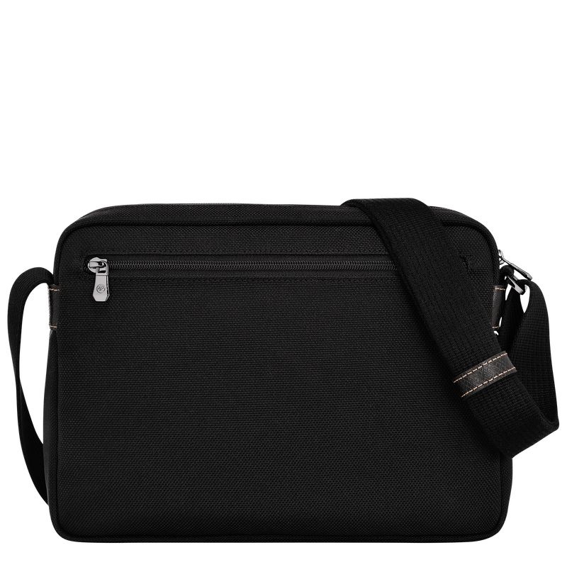 Black Longchamp Boxford M Men's Crossbody Bags | 6195-IYMCR