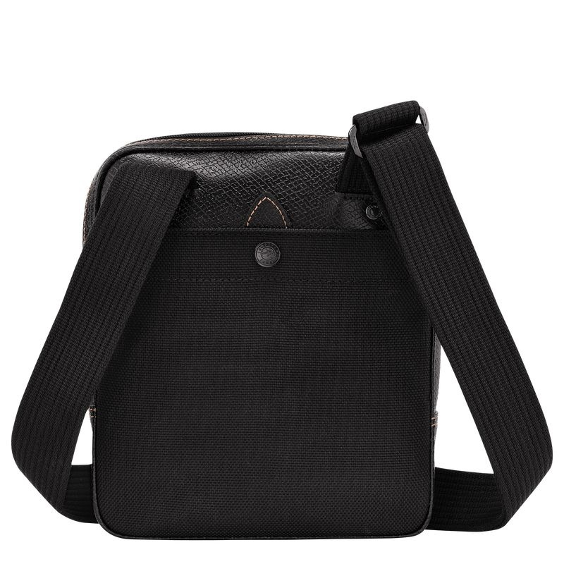 Black Longchamp Boxford XS Men's Crossbody Bags | 1935-ZYMXI