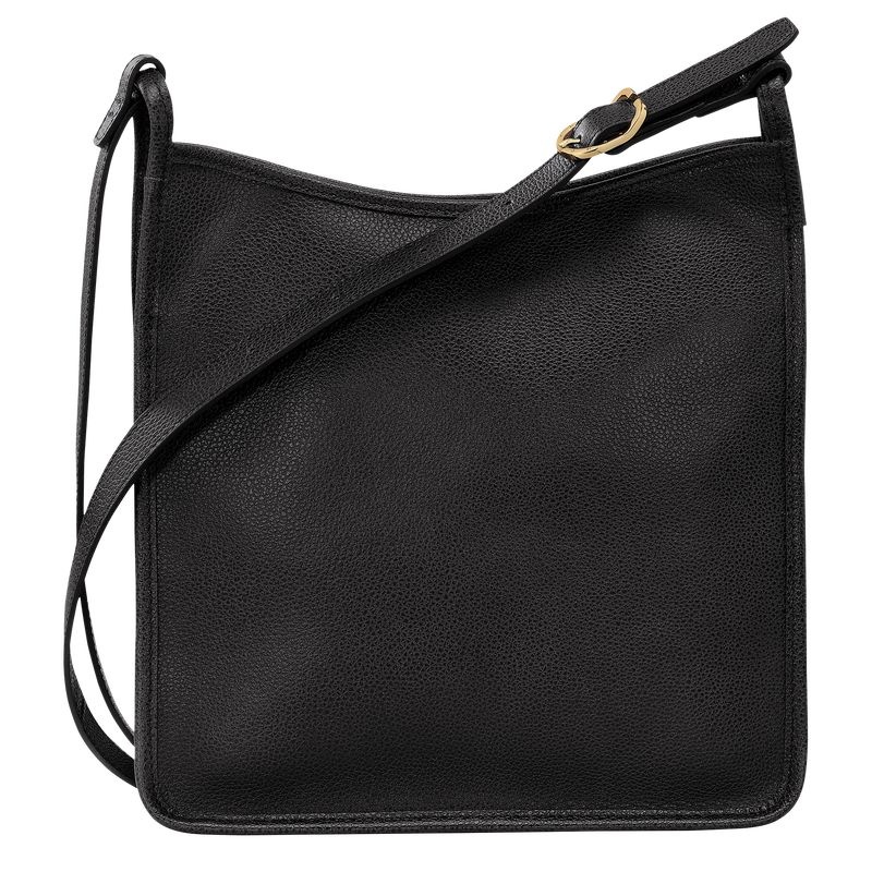 Black Longchamp Le Foulonné M Women's Crossbody Bags | 6289-TNHLQ