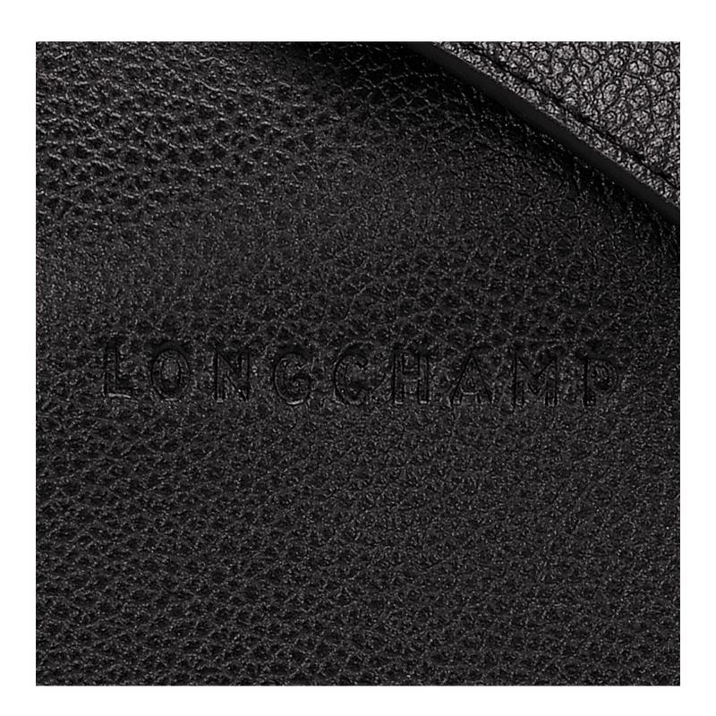 Black Longchamp Le Foulonné M Women's Crossbody Bags | 6289-TNHLQ