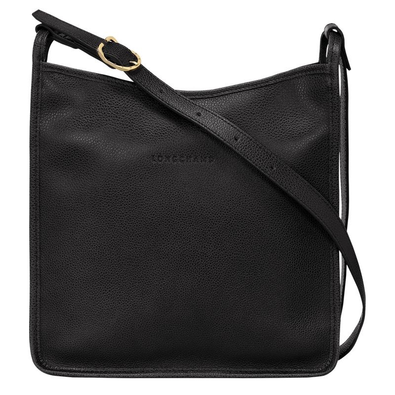 Black Longchamp Le Foulonné M Women\'s Crossbody Bags | 6289-TNHLQ