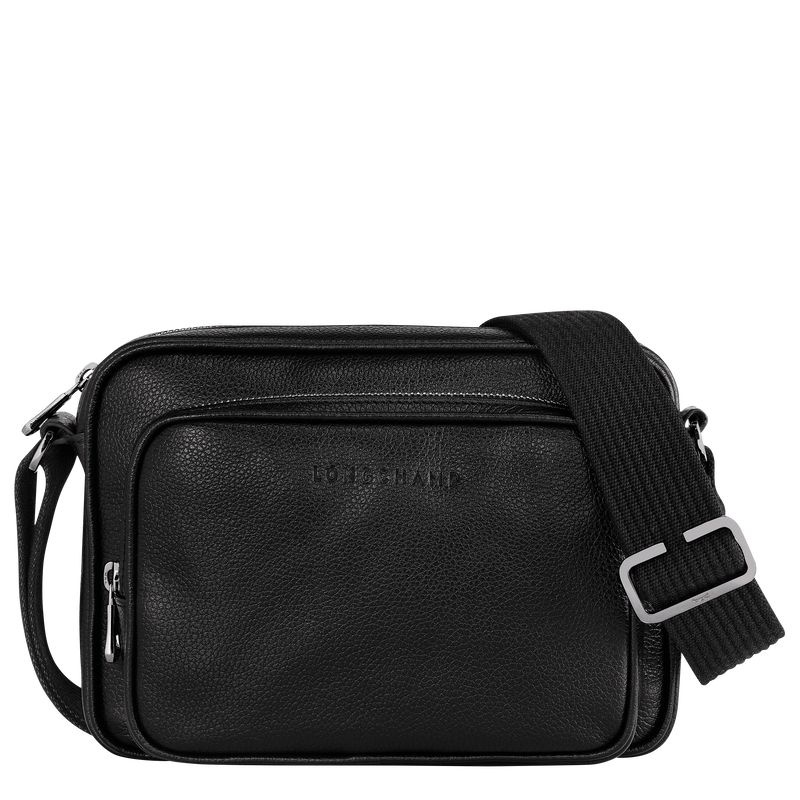 Black Longchamp Le Foulonné S Men\'s Crossbody Bags | 5412-EAFBJ