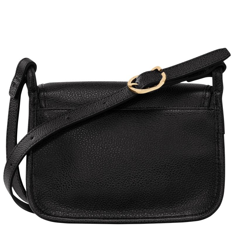 Black Longchamp Le Foulonné S Women's Crossbody Bags | 4130-LSHMN