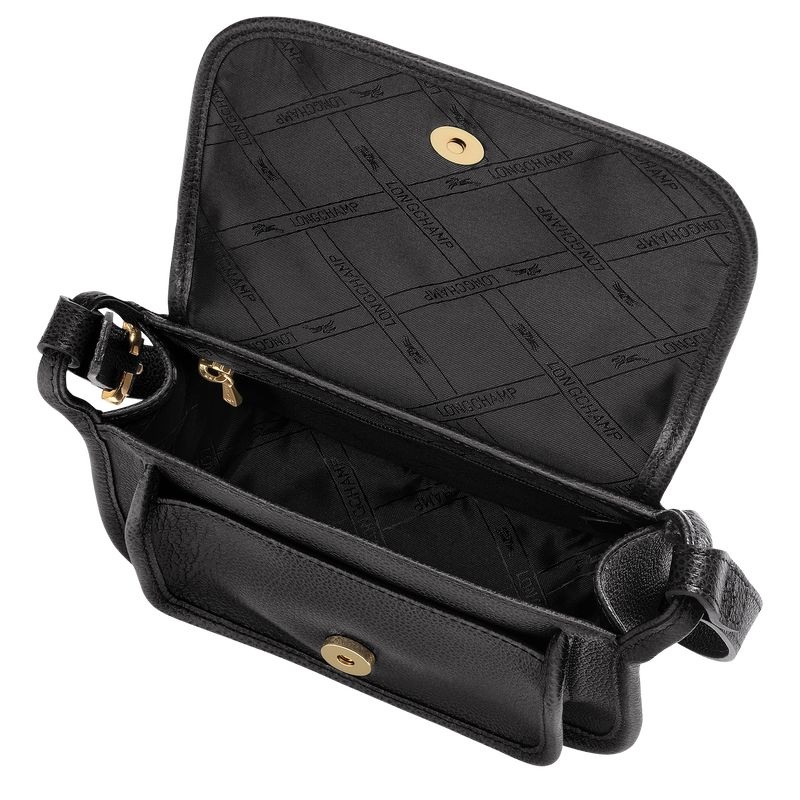 Black Longchamp Le Foulonné S Women's Crossbody Bags | 4130-LSHMN