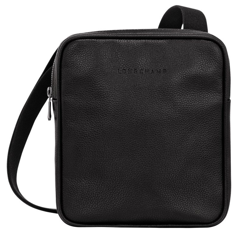 Black Longchamp Le Foulonné XS Men\'s Crossbody Bags | 2014-WGUHB