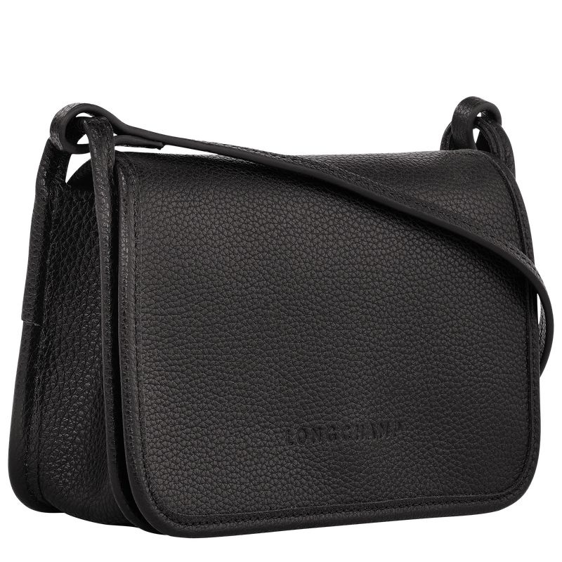 Black Longchamp Le Foulonné XS Women's Clutch Bag | 7539-VESDU