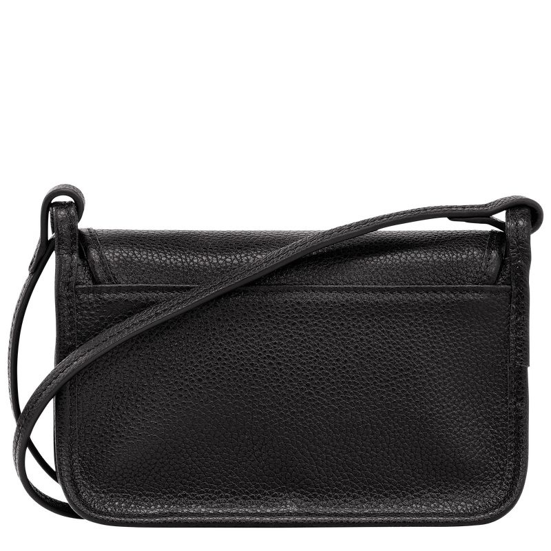 Black Longchamp Le Foulonné XS Women's Clutch Bag | 7539-VESDU