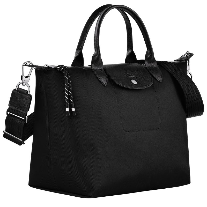 Black Longchamp Le Pliage Energy L Men's Handbag | 4706-FQTIC