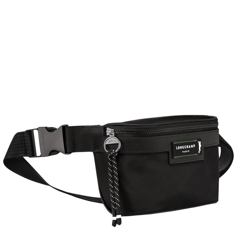 Black Longchamp Le Pliage Energy M Women's Belt Bags | 1862-YDFUT