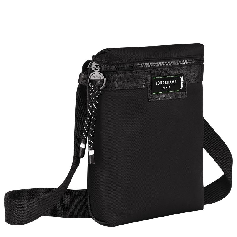 Black Longchamp Le Pliage Energy S Men's Crossbody Bags | 8931-TKZMW