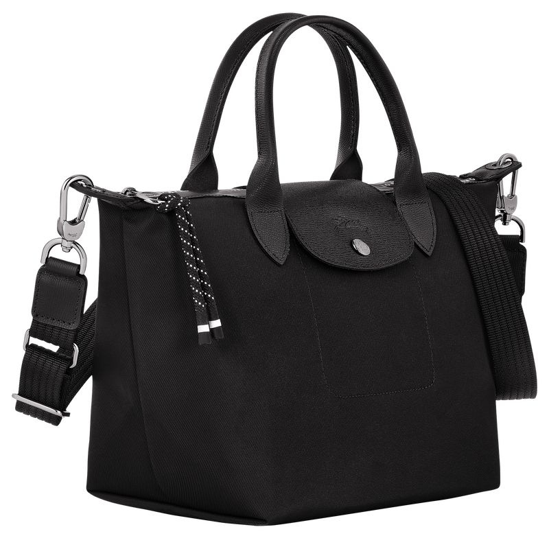 Black Longchamp Le Pliage Energy S Women's Handbag | 1329-VSMEY