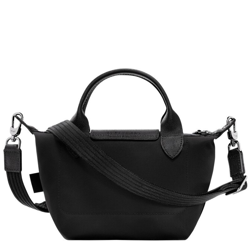 Black Longchamp Le Pliage Energy XS Women's Handbag | 6537-UZRVI