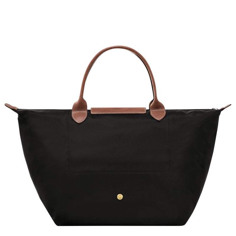 Black Longchamp Le Pliage Original M Women's Handbag | 2495-WFVTI