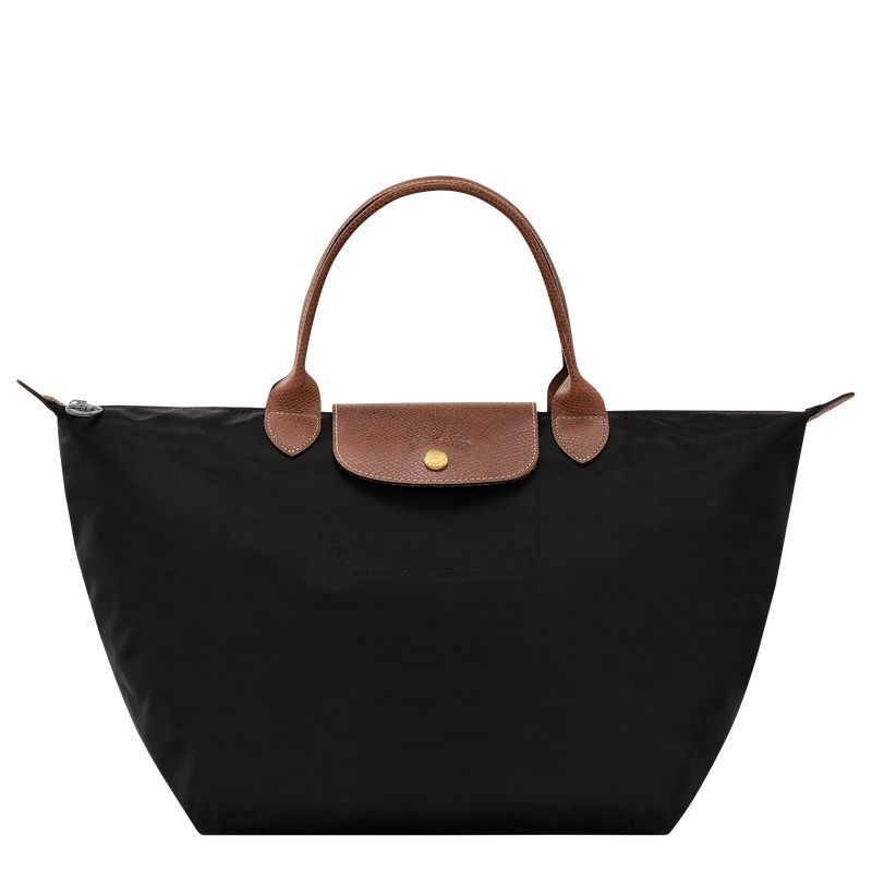 Black Longchamp Le Pliage Original M Women\'s Handbag | 2495-WFVTI