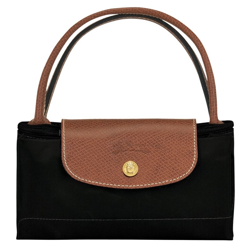 Black Longchamp Le Pliage Original S Women's Handbag | 8314-KHPTL