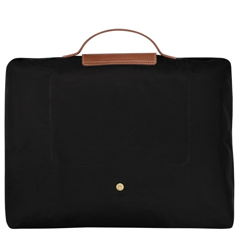 Black Longchamp Le Pliage Original S Women's Briefcase | 6243-WNHDS